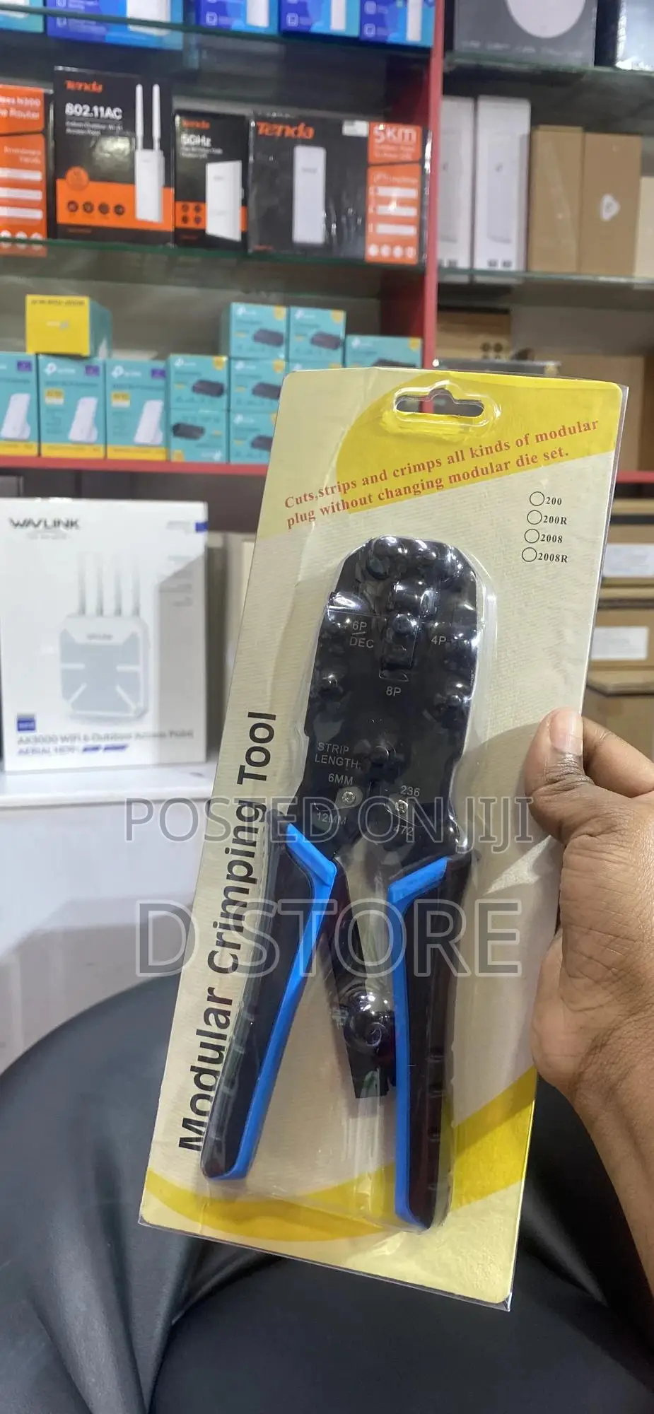 Rj45 And Rj11 Crimping Tool