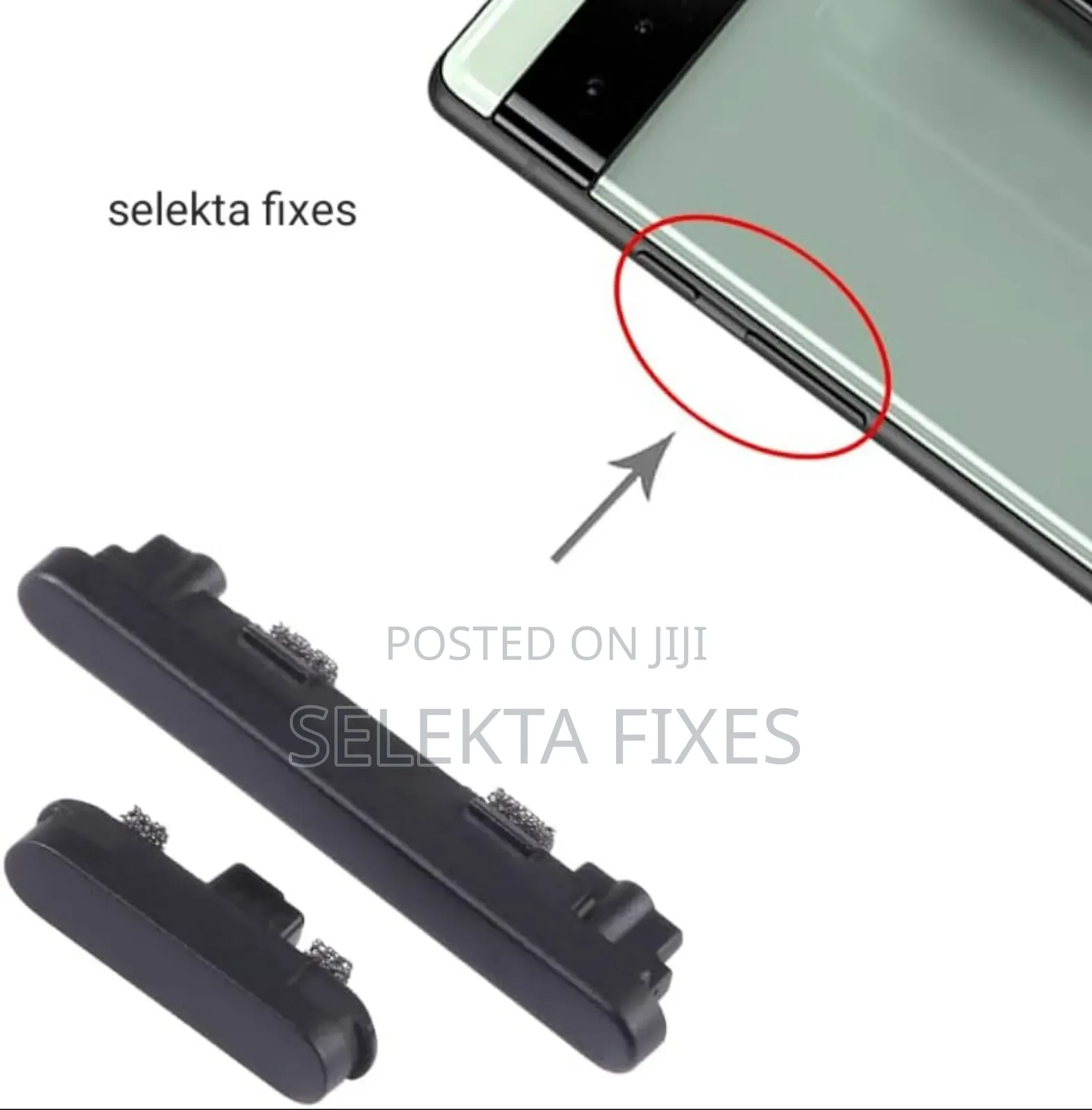 Google Pixel Side Buttons