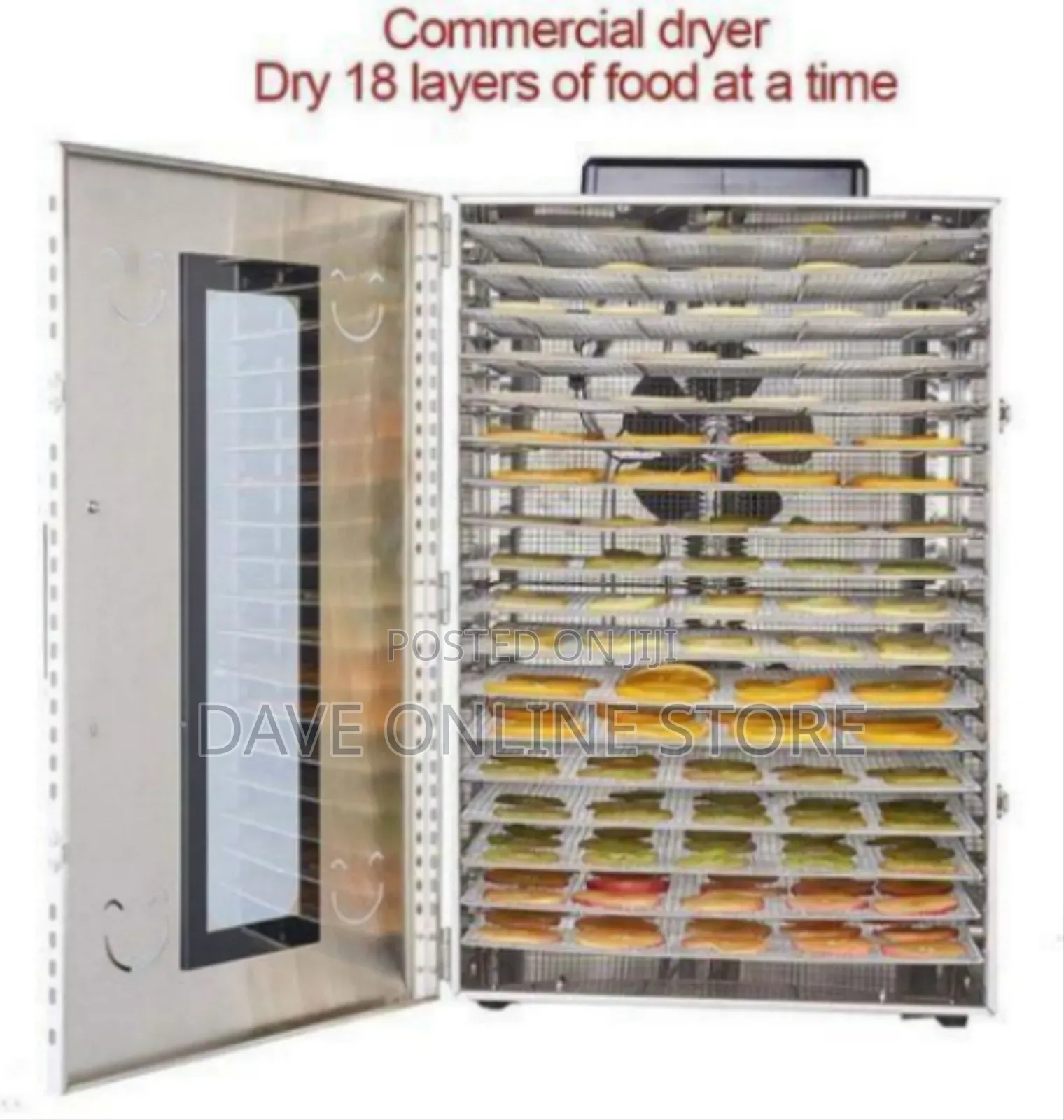 Professional Grade Stainless Steel Food Dehydrator With Multi-Layer