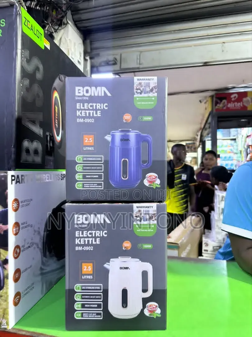 Bomann 2.5l Electric Cordless Kettle