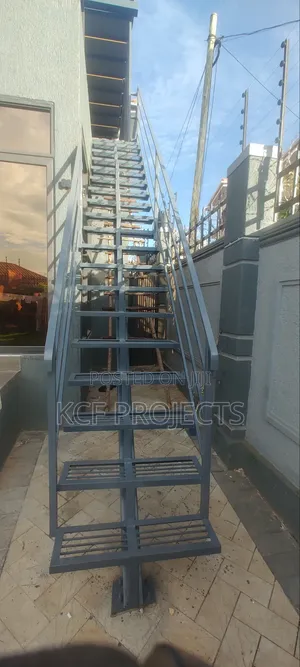 Steel Stairs.