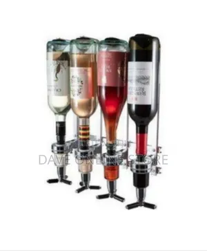 Professional Wall-Mounted Beverage Dispenser Rack