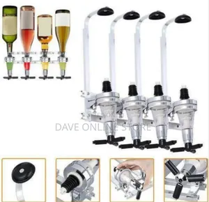 Professional Wall-Mounted Beverage Dispenser Rack