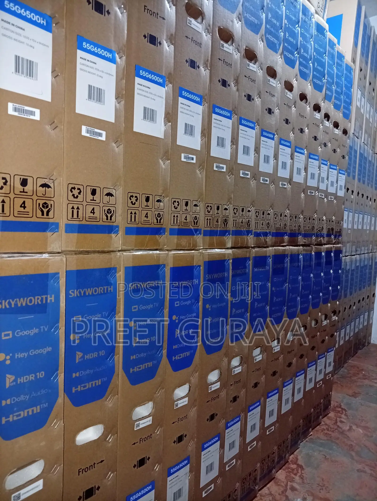 Skyworth 55” Uhd Smart Google Tv
