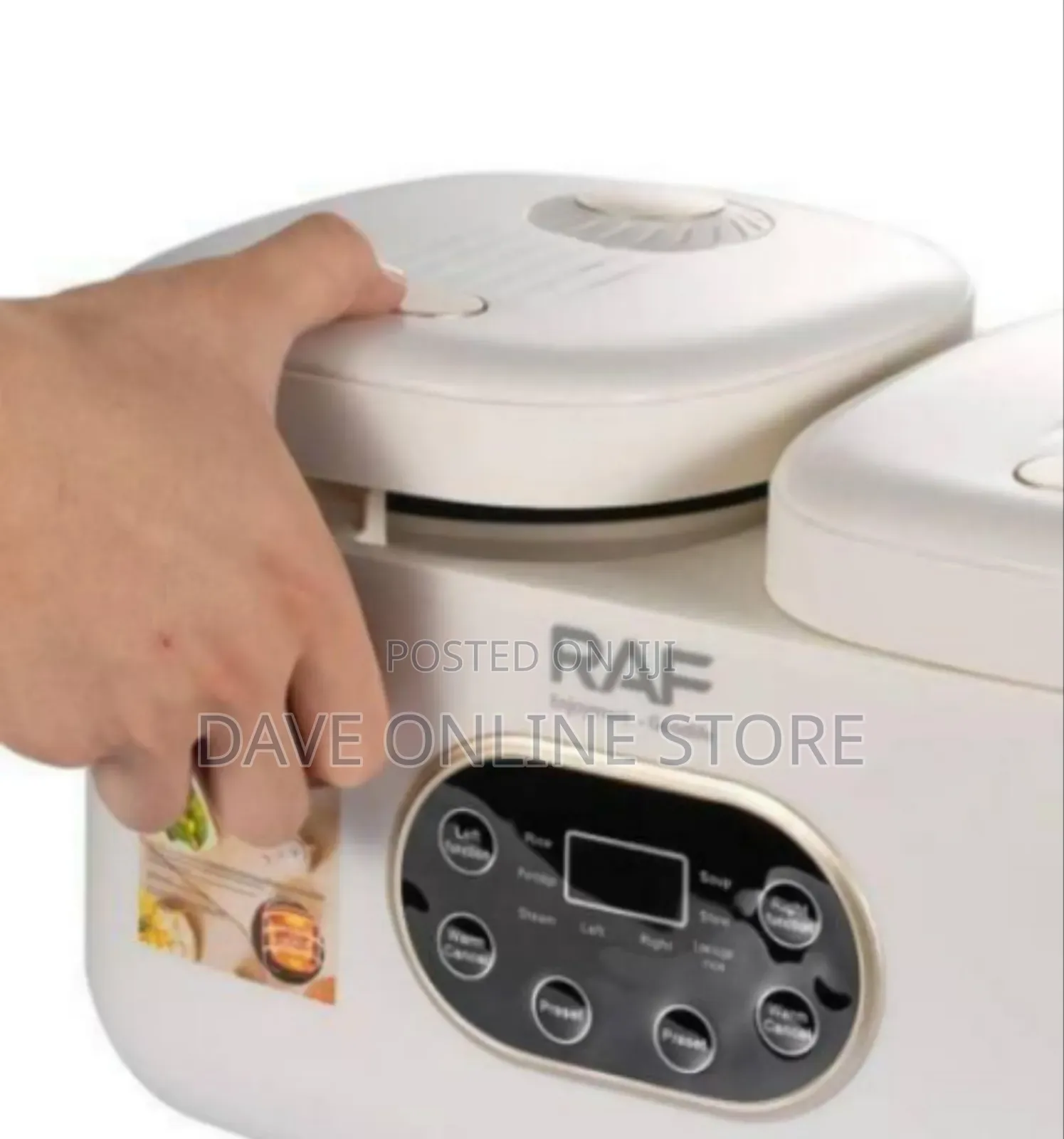 Raf Dual-pot Electric Rice Cooker / Multi-cooker System