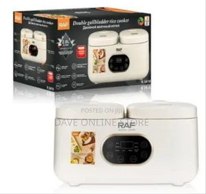 Raf Dual-pot Electric Rice Cooker / Multi-cooker System