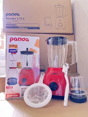 Red 1.75l Electric Blender With Free Grinder Cup,Filter Cleaning Brush