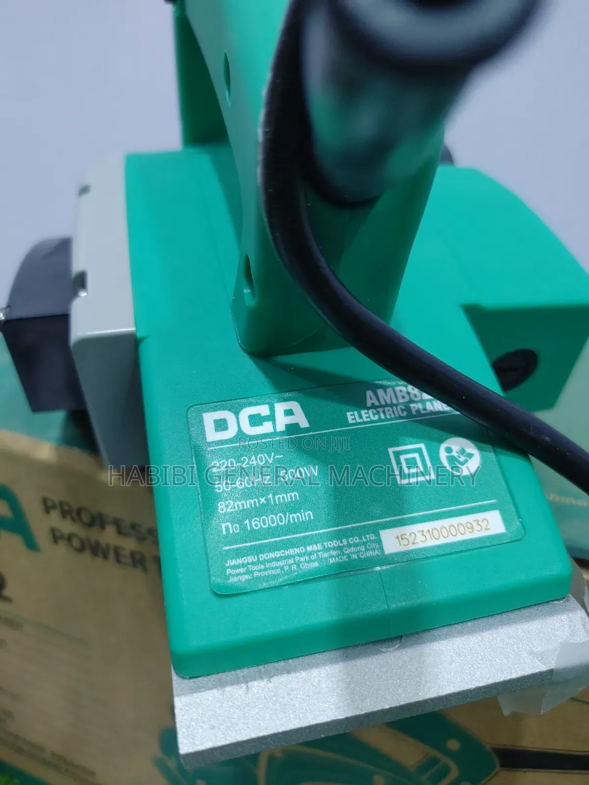 Handheld Electric Wood Planer Dca
