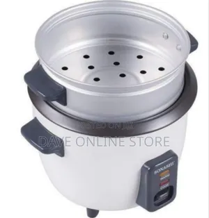 Sonashi 2 -N-1 Rice Cooker With Aluminum Steamer