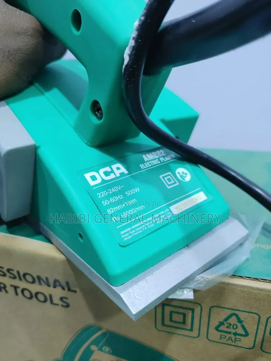 Dca Electrical High Quality Corded 500w Wood Planer