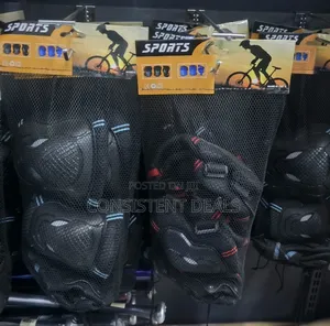 Protective Gear Set Knee Pads And Wrist Guards