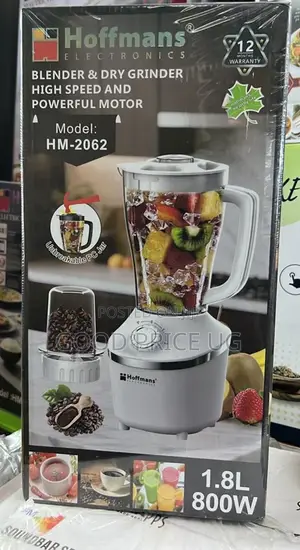 Hoffmans Electronics Hm-2062 Blender and Dry Grinder