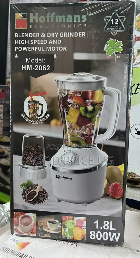 Hoffmans Electronics Hm-2062 Blender and Dry Grinder