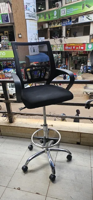 High Counter Mesh Office Chair