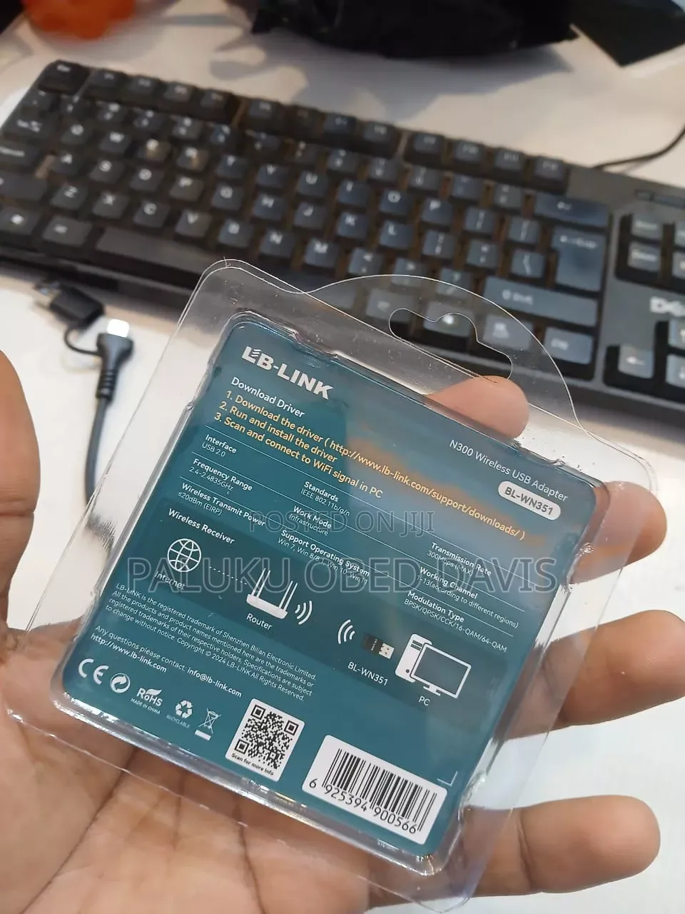 Lb-Link 300mbps Mini Usb 2.0 Wi-Fi Adapter