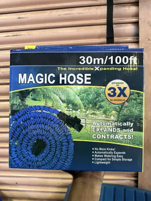Magic Hose 100ft (30m) Expandable Garden Water Hose - Brand New