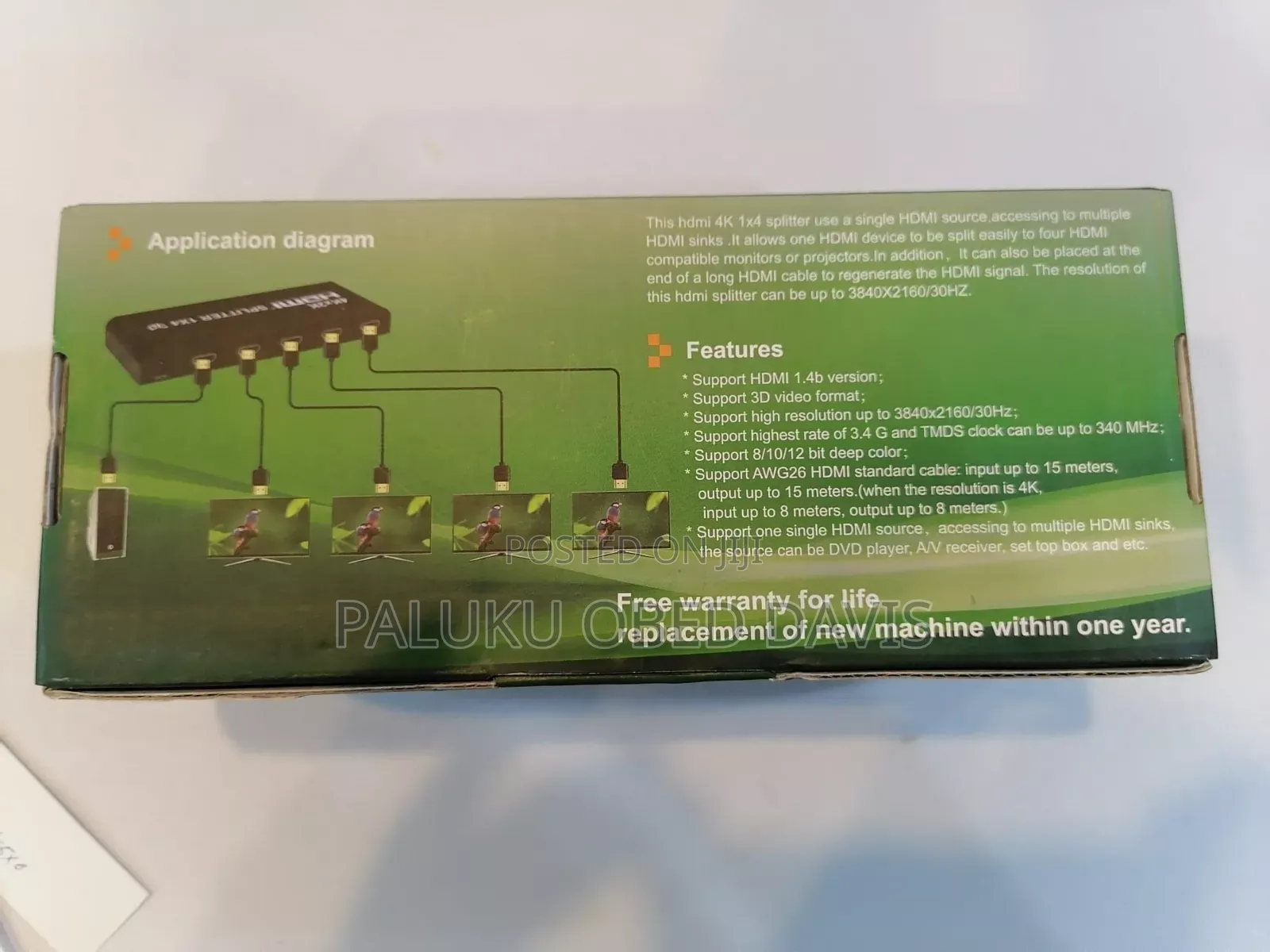 Hdmi Splitter 3d 4way