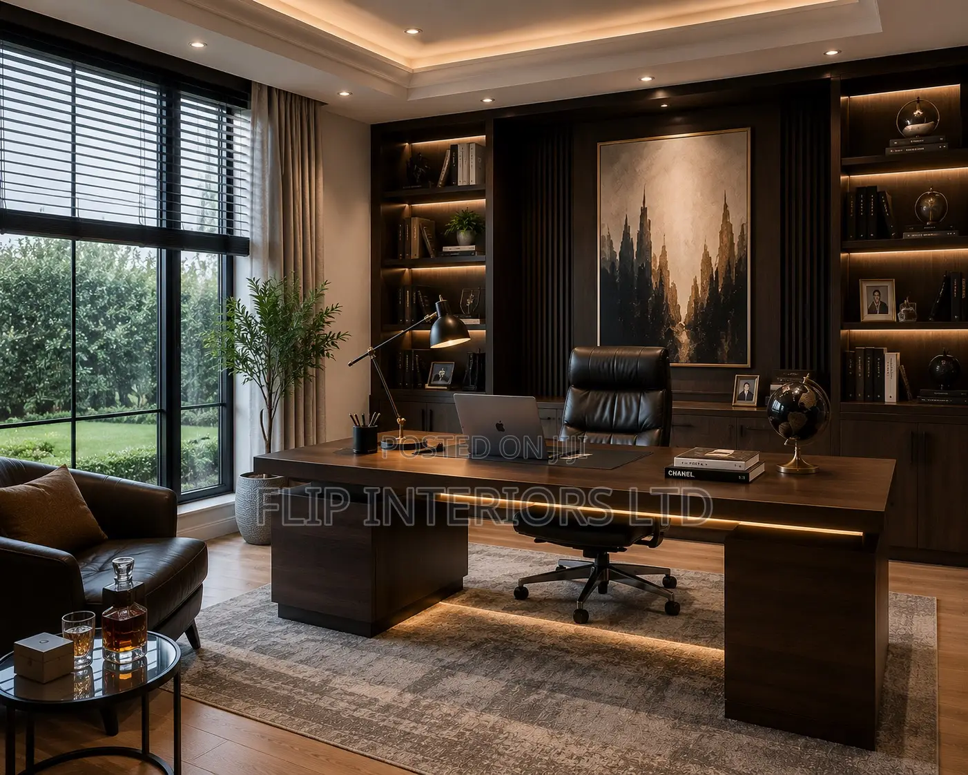Elegant Study Room Home Office Design Solutions