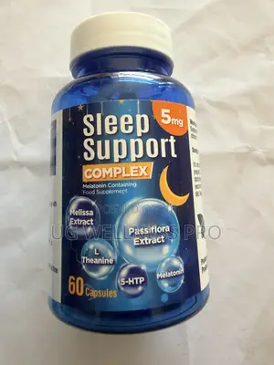 Sleep Support Complex With L Theanine, 5 Htp, Mellisa Extract 60 Caps