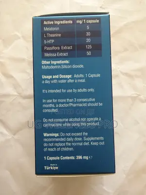 Sleep Support Complex With L Theanine, 5 Htp, Mellisa Extract 60 Caps