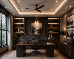 Stylish Home Office Ceiling Interior Services