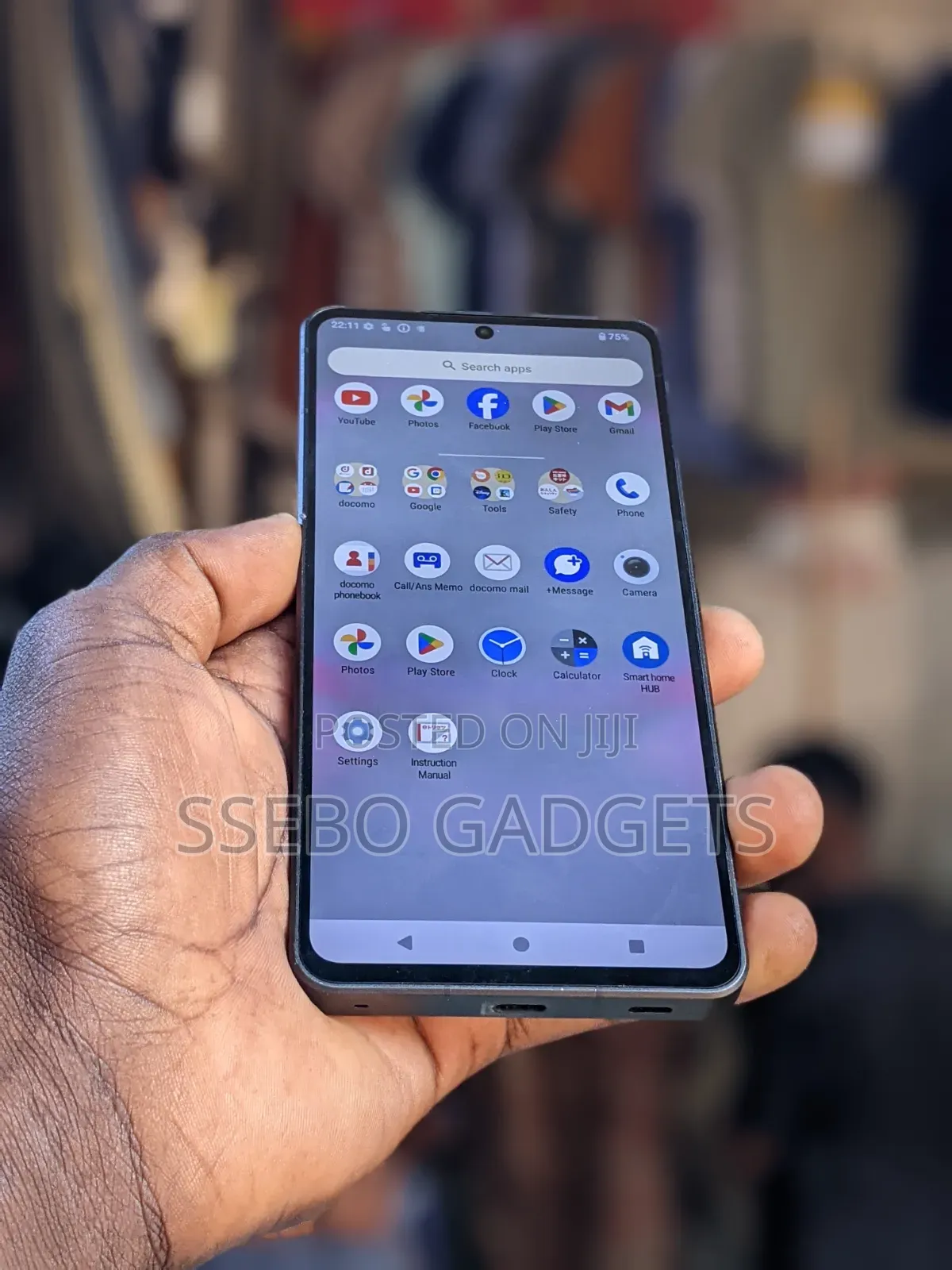 Sharp Aquos R8s pro 256 GB Black