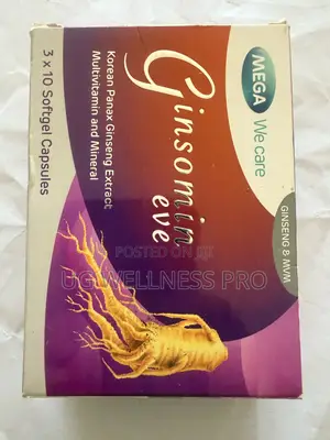 Ginsomin Eve Multi Mineral and Multivitamin for Women 30 Capsules