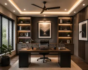 Elegant Home Study Workspace Construction Solutions