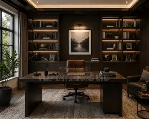 Contemporary Home Workspace Lighting Ceiling Services