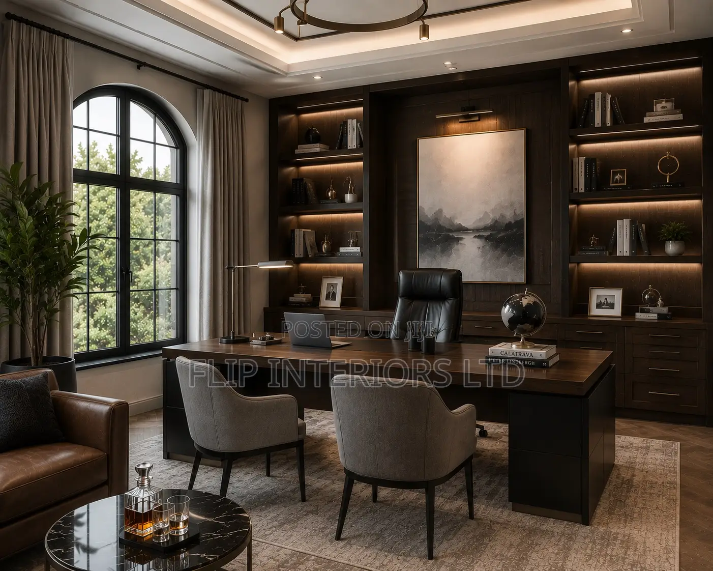 Luxury Residential Workspace Remodeling Design Services