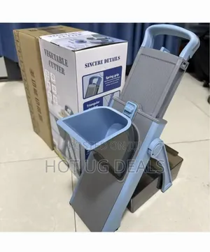 Vegetable Fruits Chopper Cutter With Stainless Steel Blade Safety
