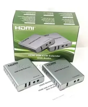 60m Usb KVM Hdmi Extender, With 1080p R/L Audio by Cat5e Cat6 Rj45