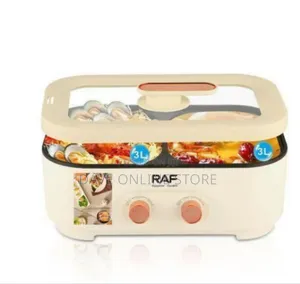 Raf Multifunction Electric Hotpot Rice Cooker, 6litres