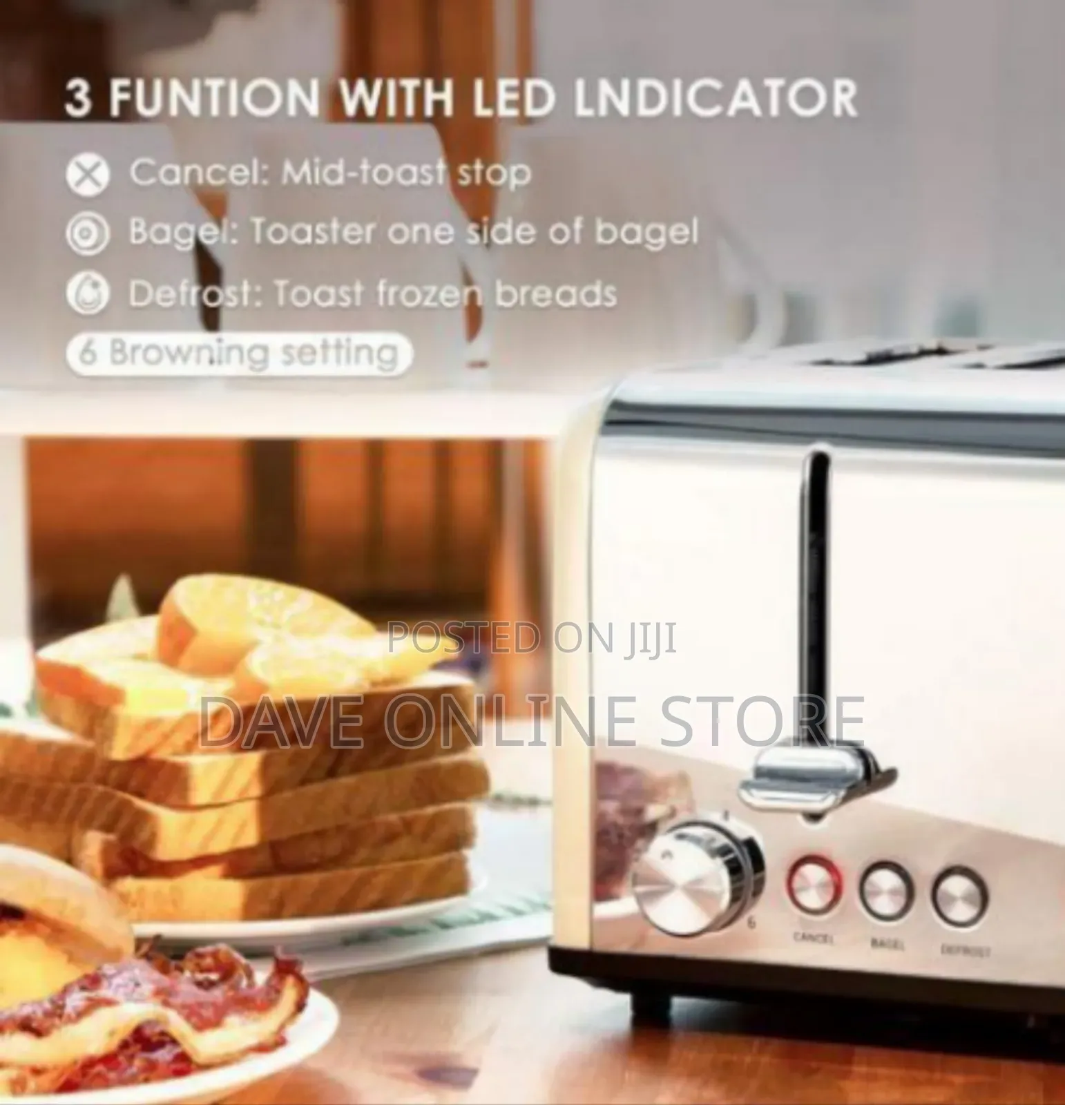 Classic Four-Slice Toaster