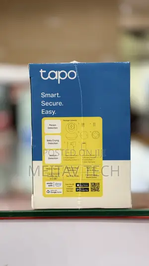 Tapo Pantilt 1080p Resolution Smart Security Camera