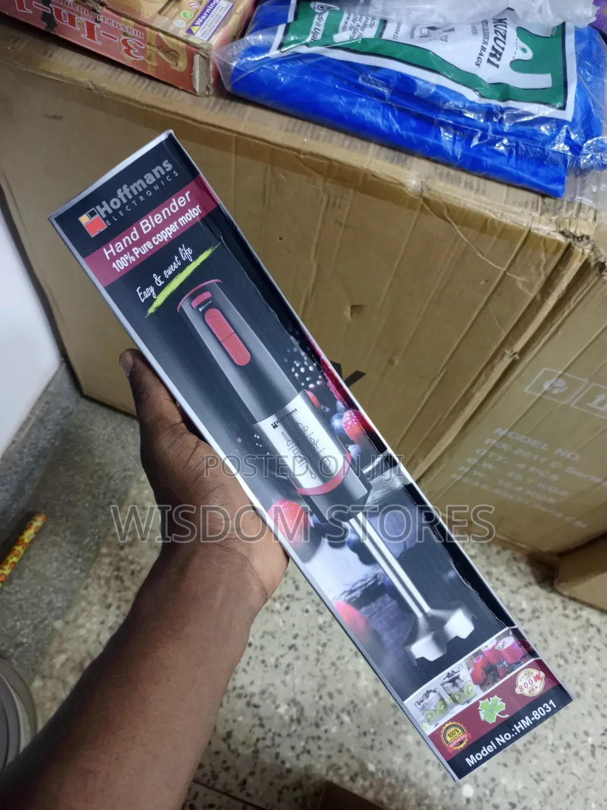 Hoffmans Electronics Hm-8031 Hand Blender