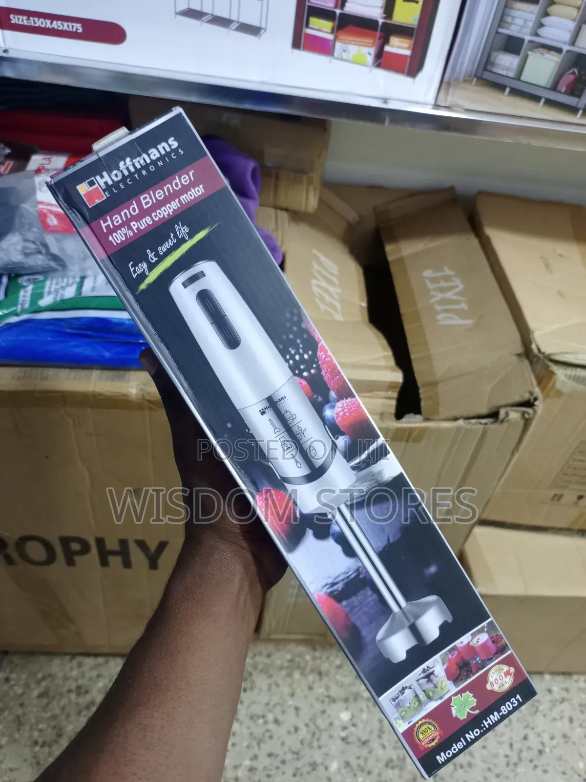 Hoffmans Electronics Hm-8031 Hand Blender