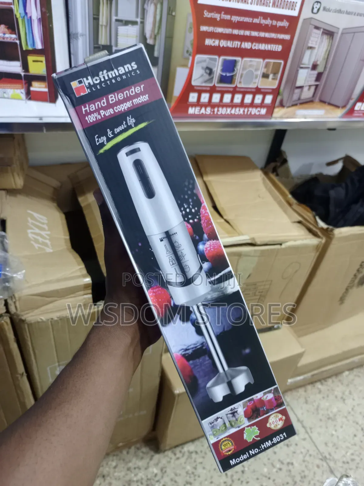 Hoffmans Electronics Hm-8031 Hand Blender