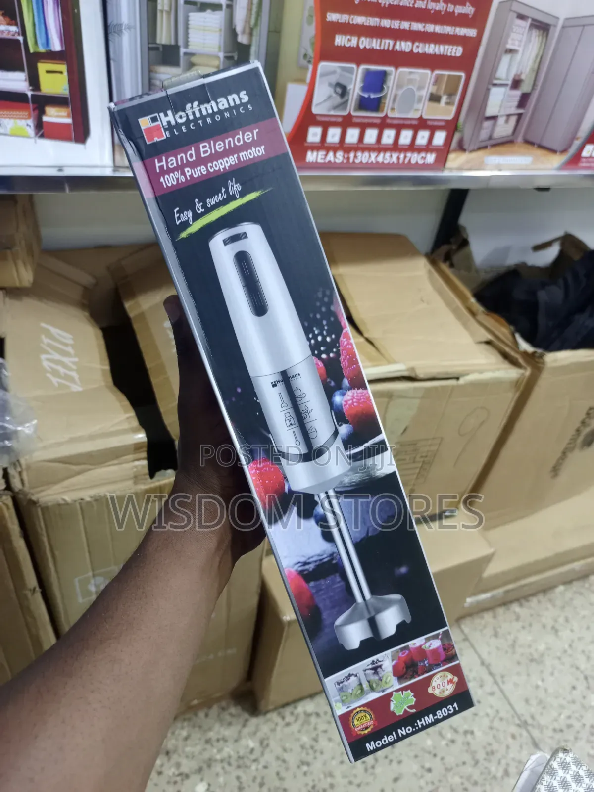 Hoffmans Electronics Hm-8031 Hand Blender