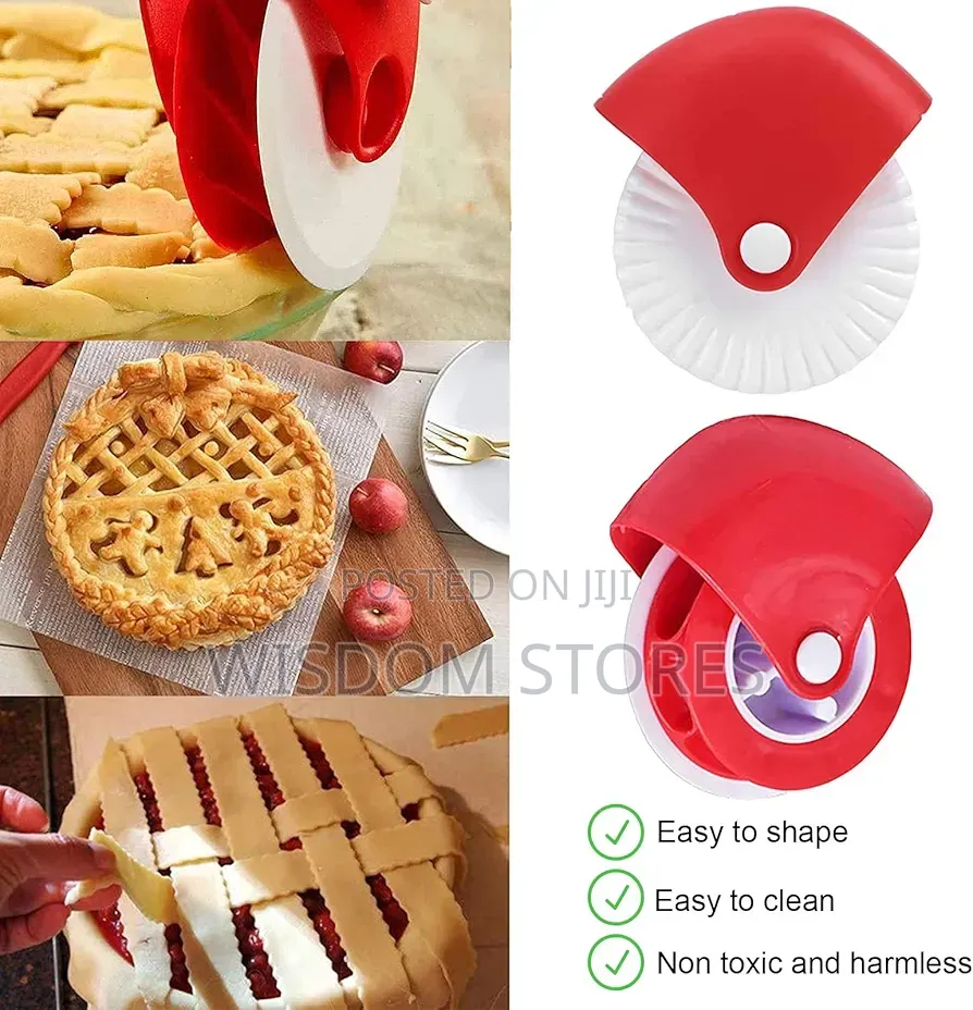 2 Pieces Dough Wheel Cutter