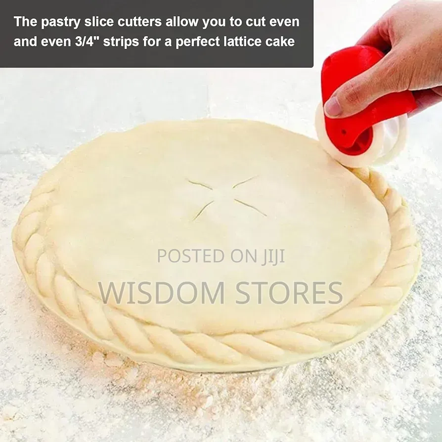 2 Pieces Dough Wheel Cutter