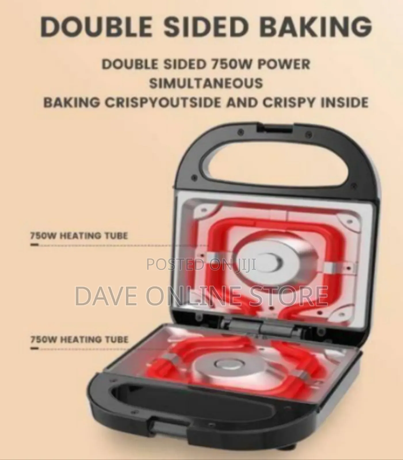 Compact Electric Sandwich Maker Toaster