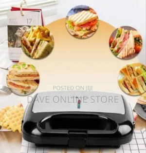 Raf R.254 Sandwich Maker With Non-Stick Coating