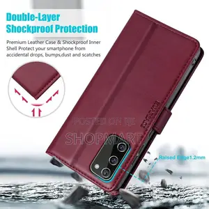 Phone Case for Samsung Galaxy S20 Fe - Wine Red