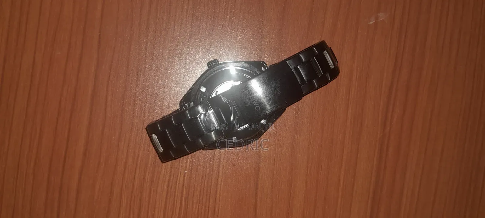 Omega Watch Black