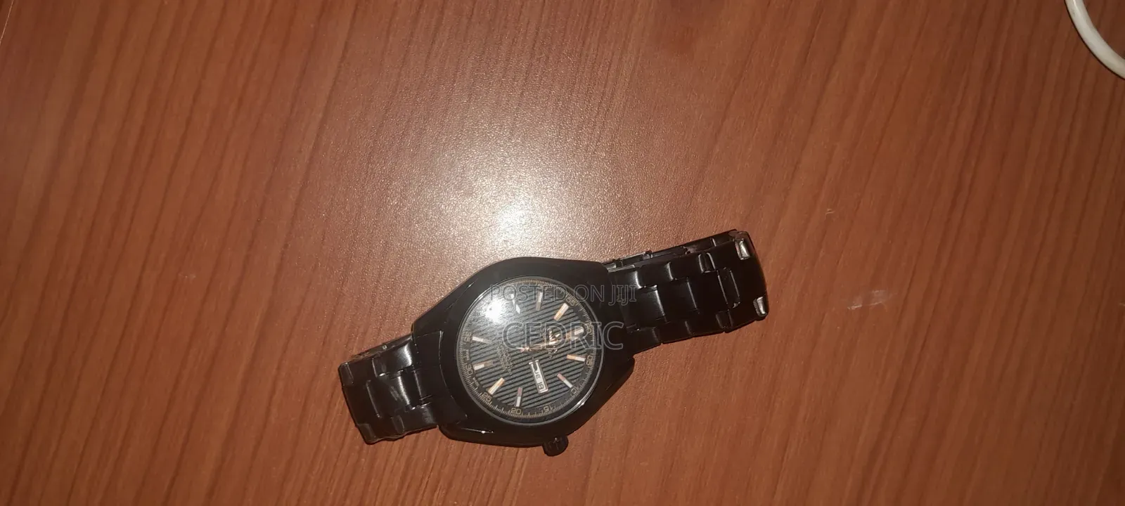 Omega Watch Black