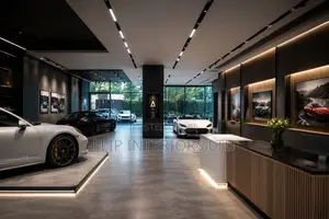Modern Car Showroom Glass Partition Installation Solutions