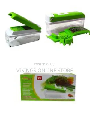 Nicer Dicer Vegetable Cutter/Chopper/Slicer/Grater– Green