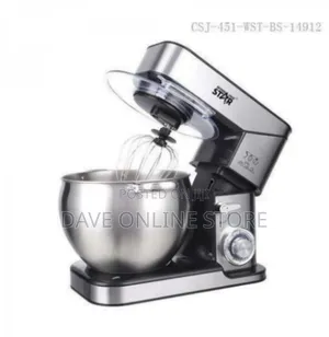 Powerful Kitchen Stand Mixer With Stainless Steel Bowl