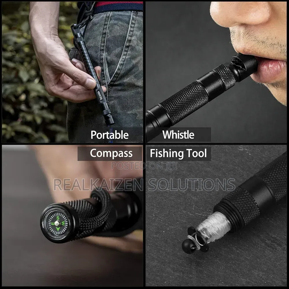 9 in 1 Tactical Survival Hiking Stick